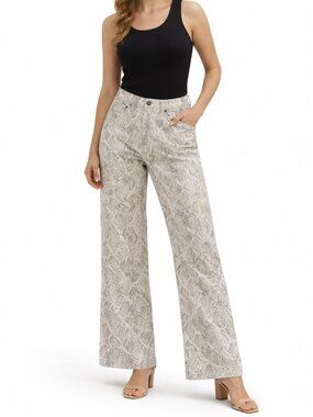 Wild Fable Snake Print Baggy Jeans Size 8 Y2K Aesthetic Wide Leg